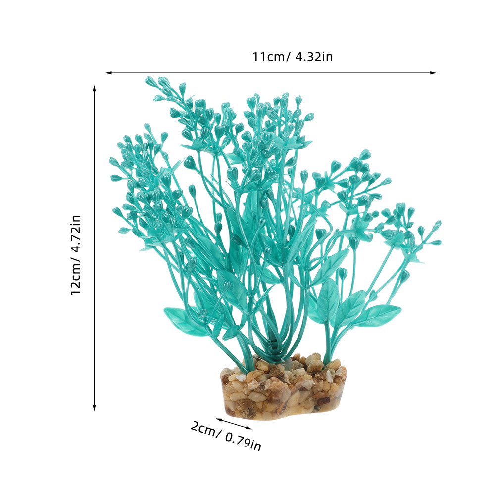 2Pcs Realistic Plastic Aquariu - Planted Aquarium For Betta のレビューと価格