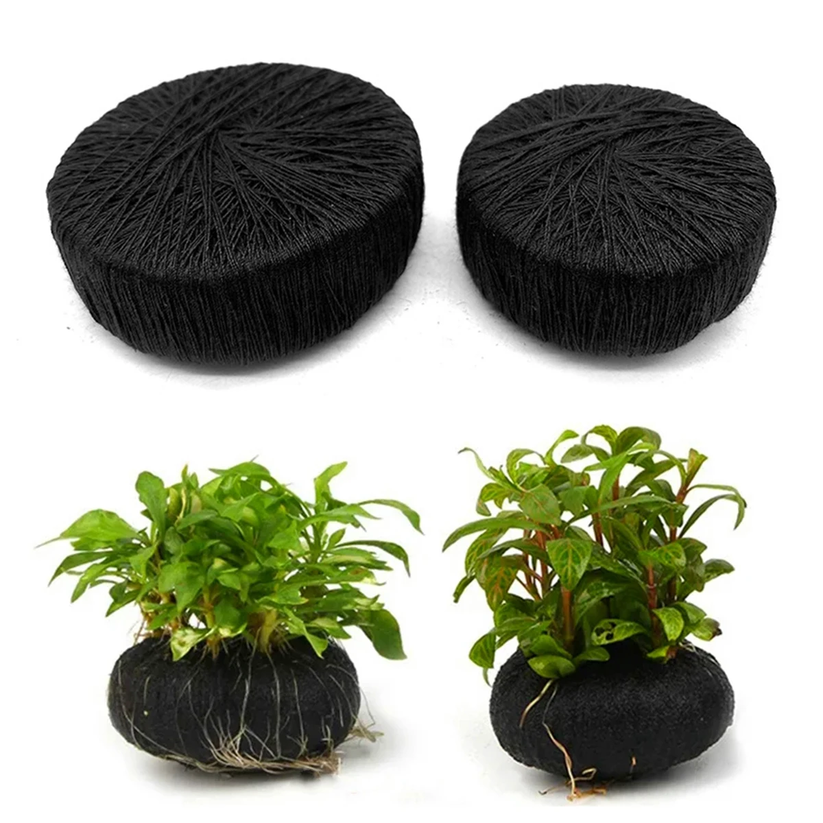 5Pcs Black Fish Tank Water Gra - Aquarium Planted Substrate のレビューと価格