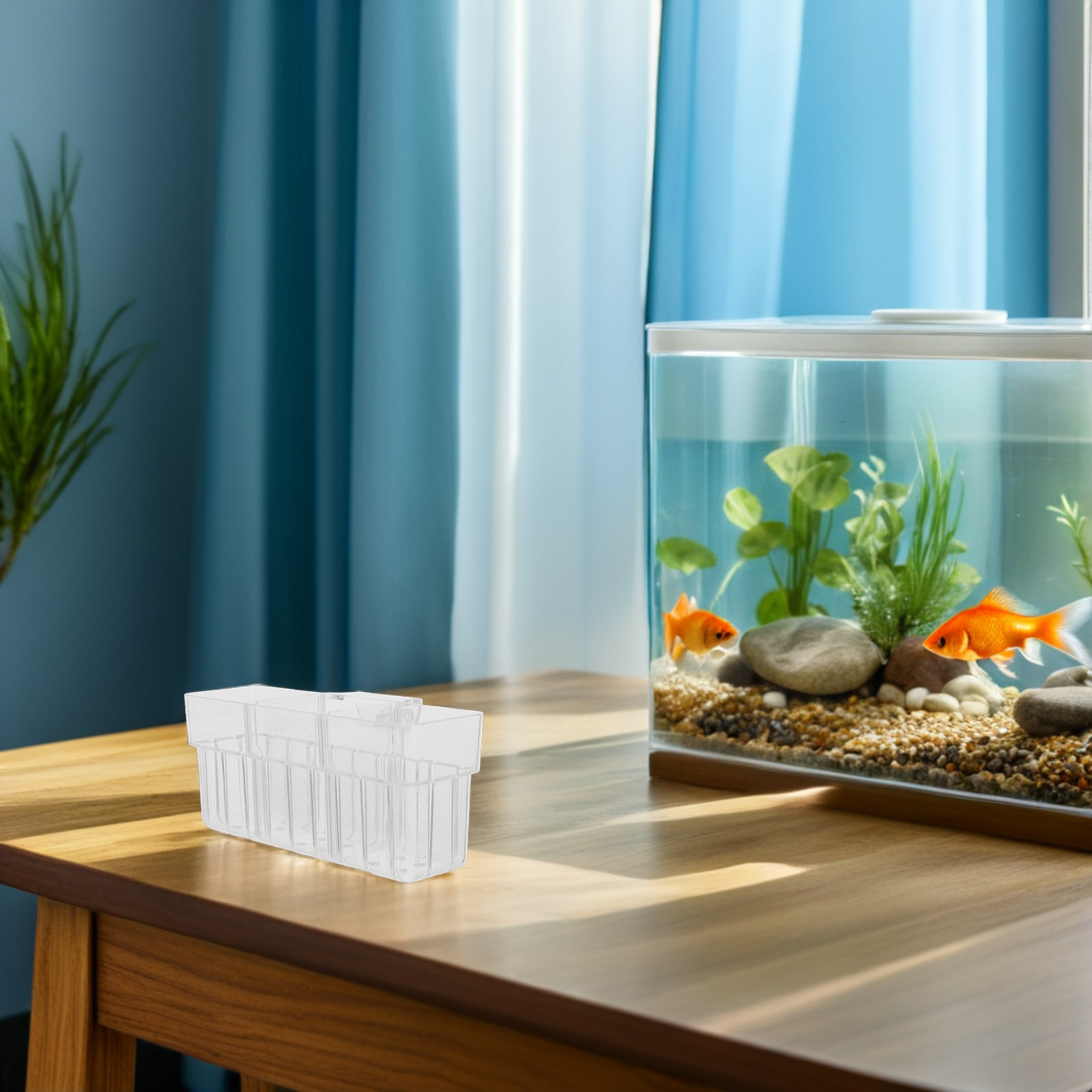 2Pcs Clear Hanging Aquarium Hy - Aquarium Plants のレビューと価格